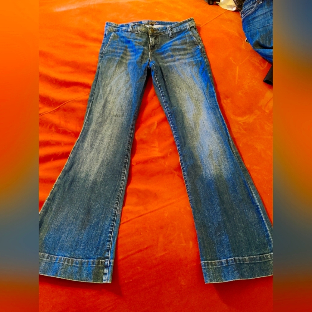 Kut Madeleine Trouser Flare Jeans 8